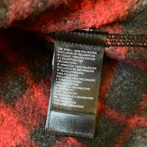 The North Face Men’s Gordon Lyons Novelty 1/4 Zip Plaid Pullover - Picture 5 of 7